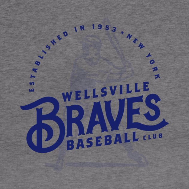 Wellsville Braves by MindsparkCreative